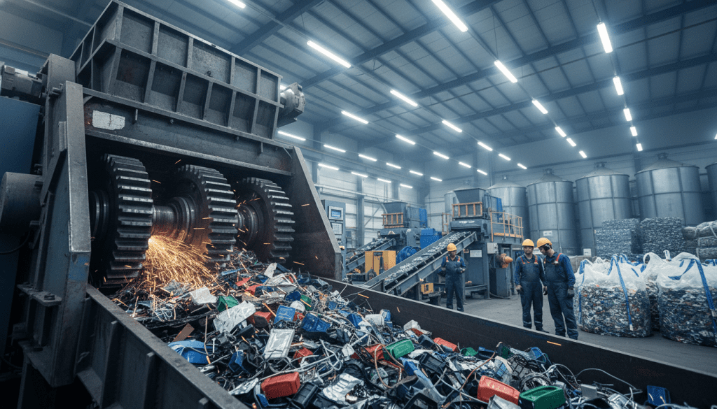 industrial shredder