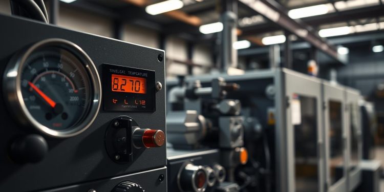 injetora de plástico usada e controle de temperatura