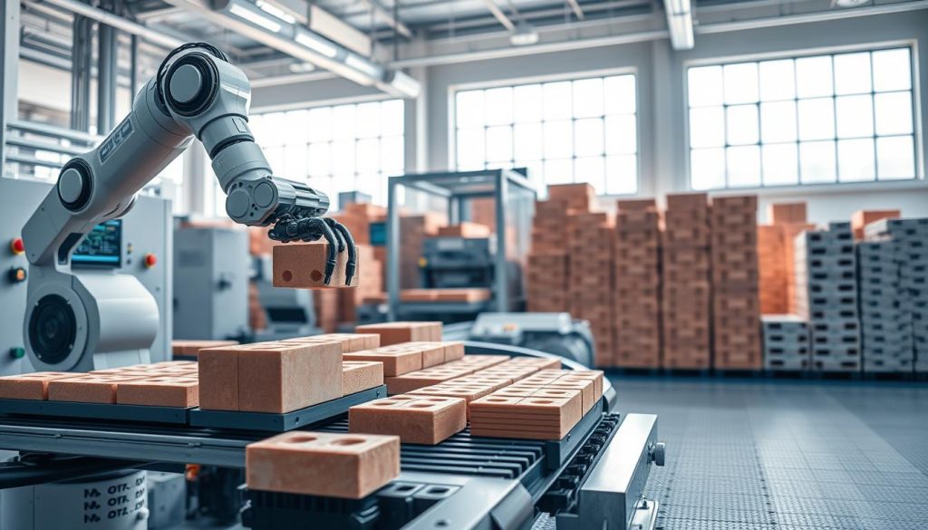 inovações tecnológicas na fabricação de tijolos
