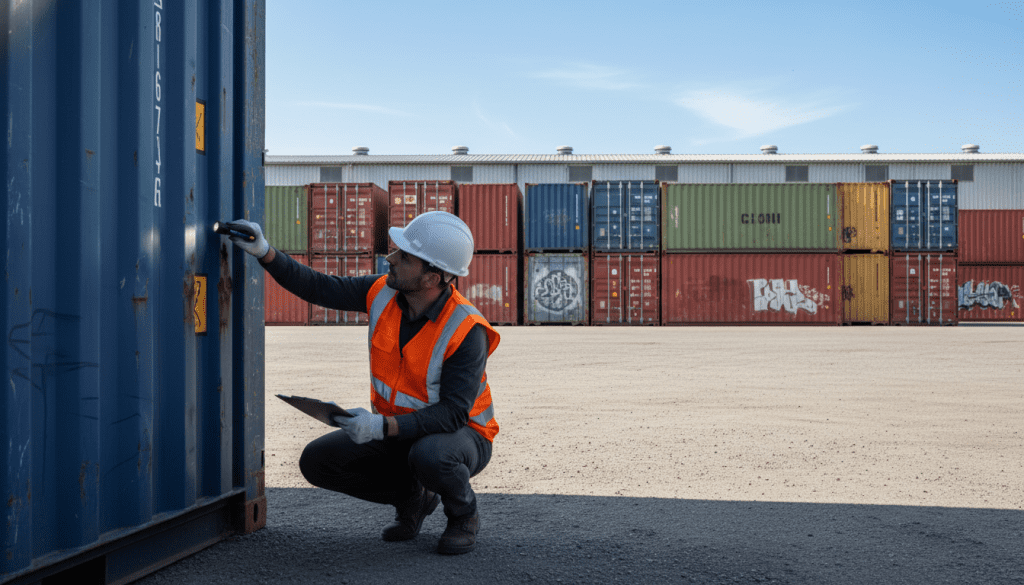 inspeção de container usado inspeção de container usado