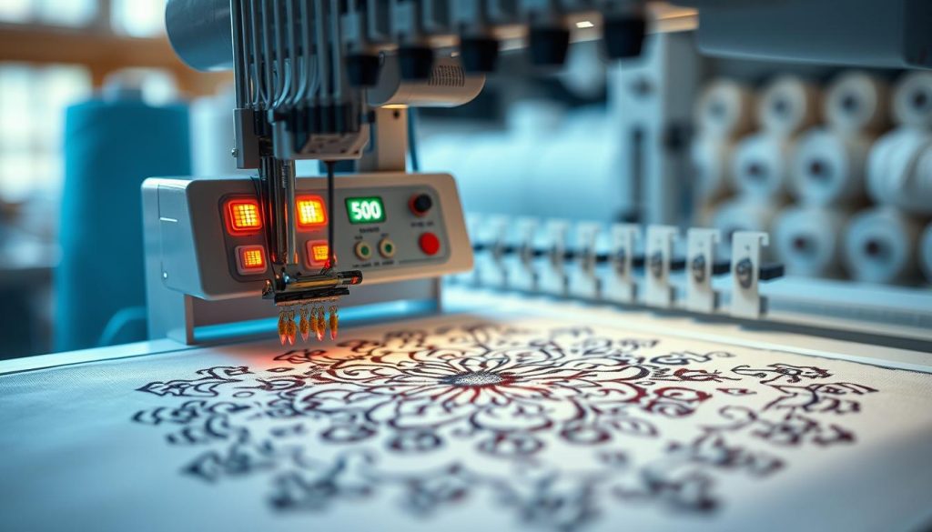 limitações técnicas máquina de bordar