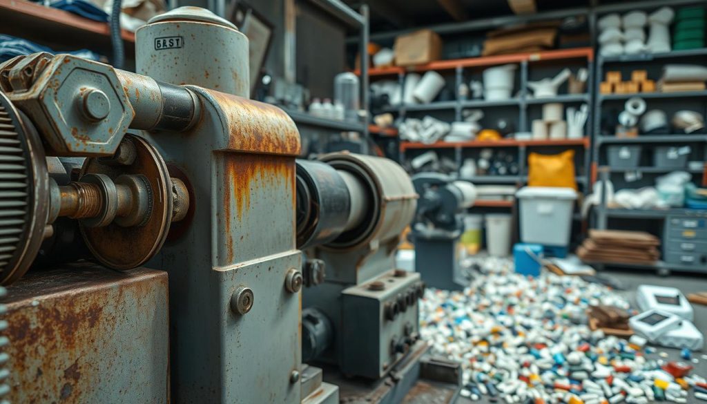 limitações tecnológicas em extrusoras de plástico usadas