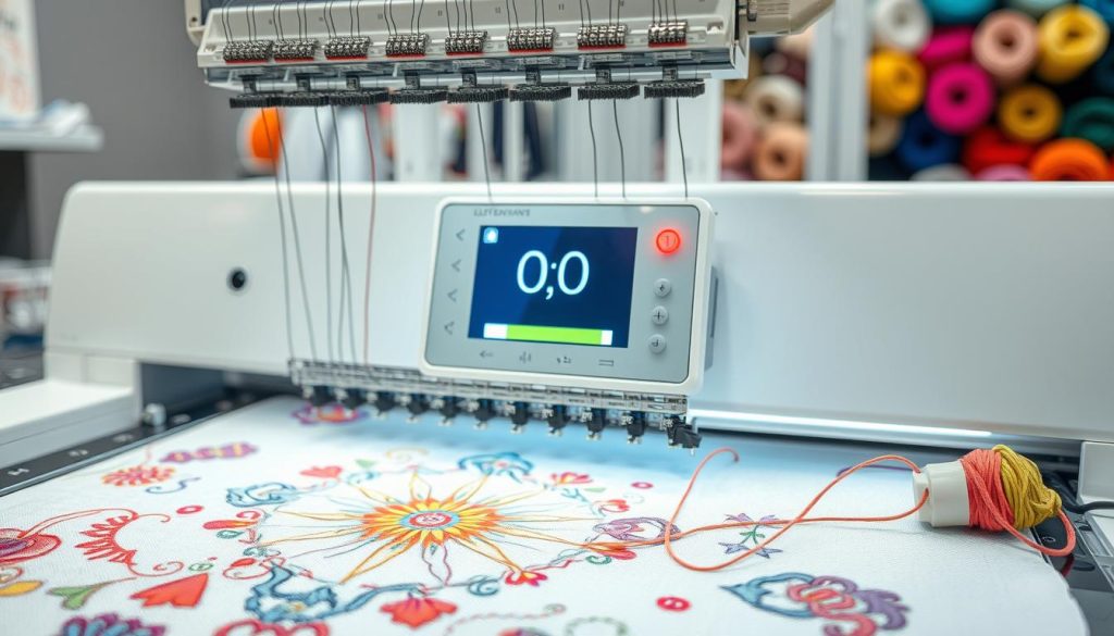 limitações tecnológicas em máquinas de bordar