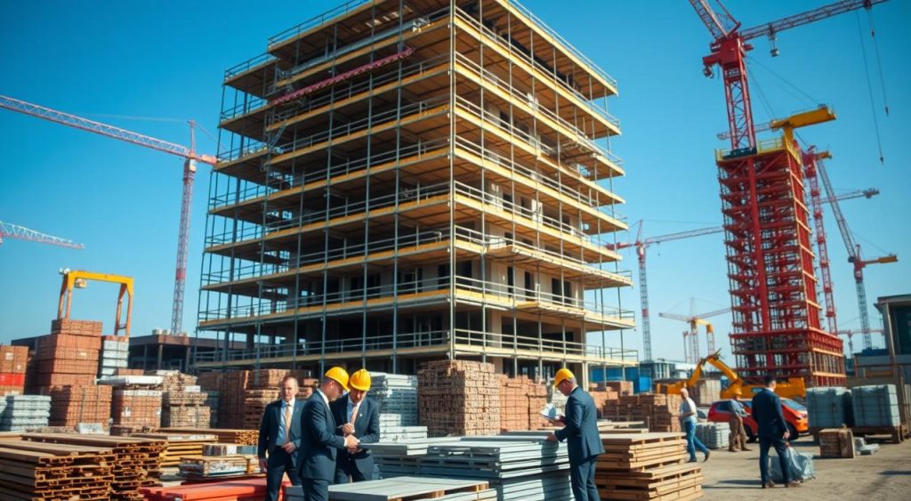 logística de construção logística de construção