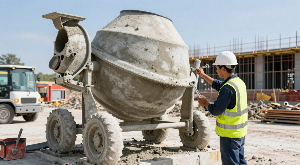 manutenção de betoneiras