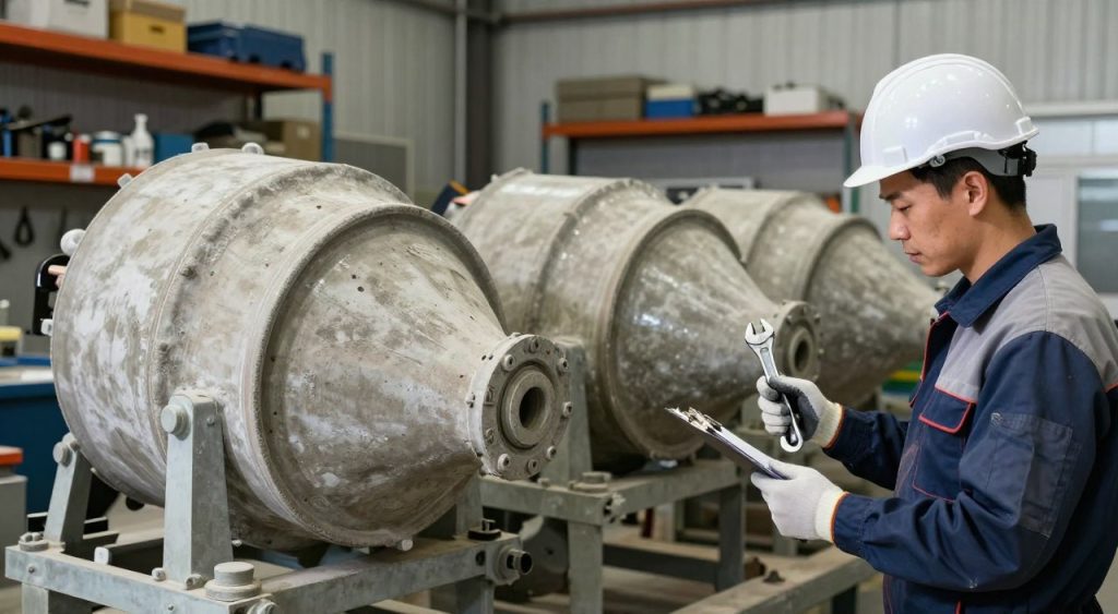 manutenção de betoneiras