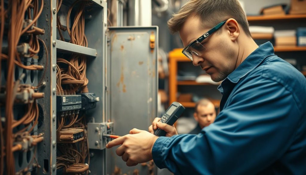 manutenção de painéis elétricos