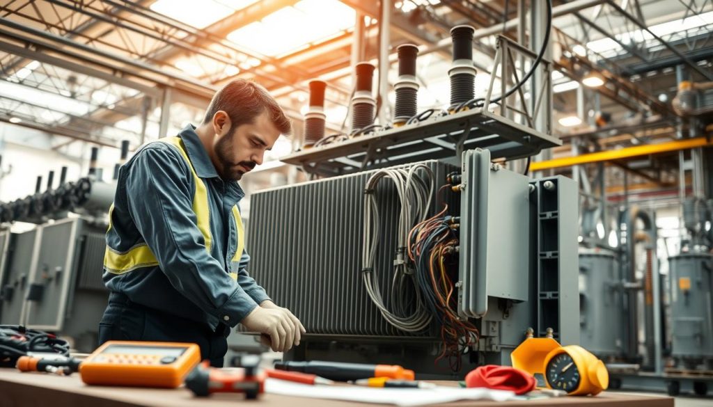 manutenção de transformadores