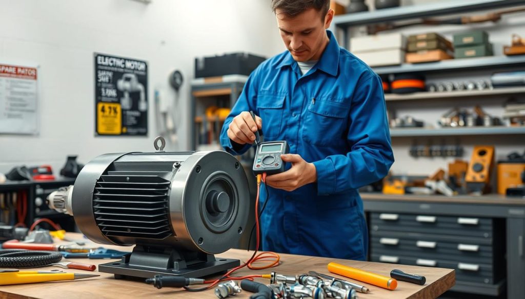 manutenção preventiva de motores elétricos