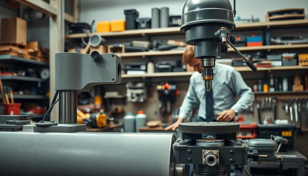 manutenção preventiva furadeira industrial