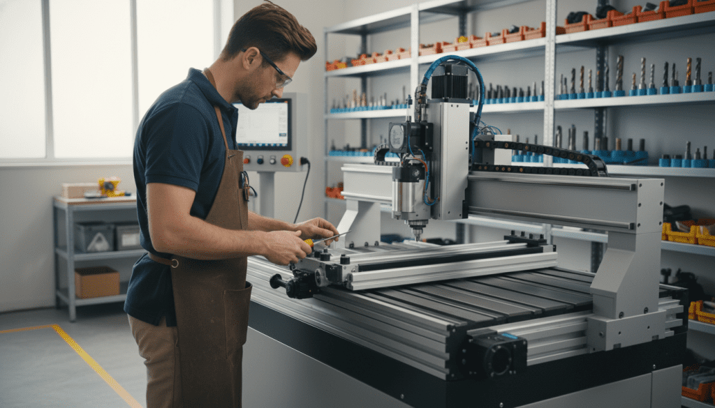 manutenção preventiva máquina CNC