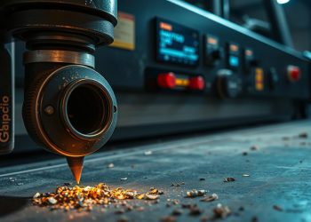 máquina de corte a laser desgaste