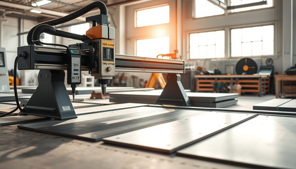 máquina de corte a laser industrial
