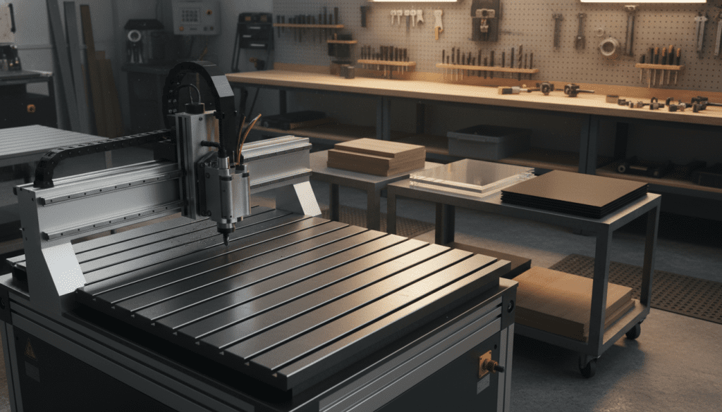máquina de corte cnc