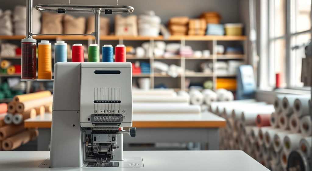 máquina de costura overlock máquina de costura overlock