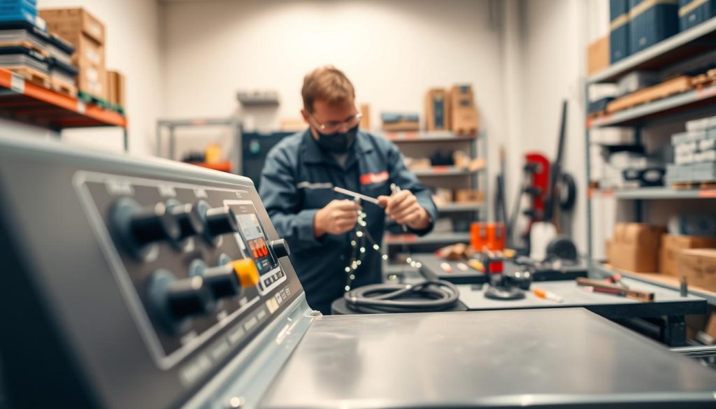 máquina de solda e ajustes finos máquina de solda e ajustes finos