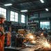 máquina de solda usada e reaproveitamento industrial