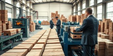 máquina de tijolo e ritmo de produção