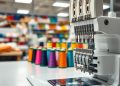 máquina overlock e qualidade do acabamento