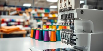 máquina overlock e qualidade do acabamento