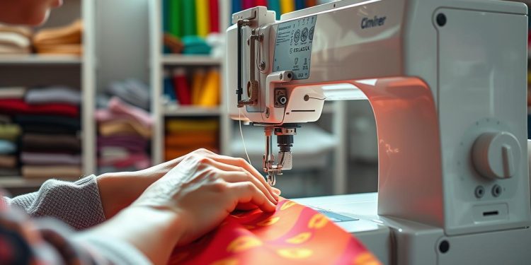 máquina overlock e regularidade