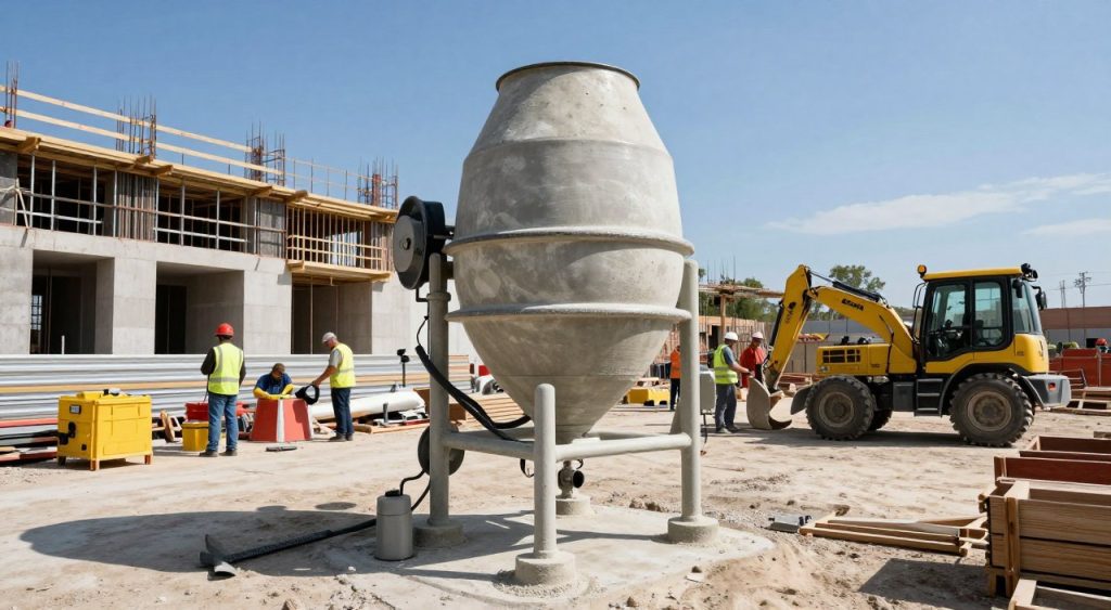 maquinário de construção