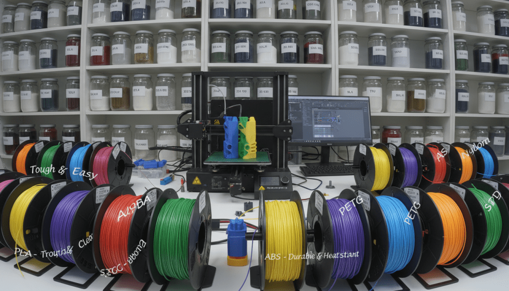materiais de impressão 3D