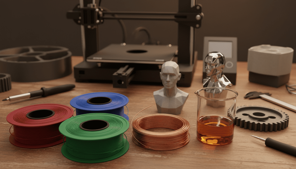 materiais impressão 3D materiais impressão 3D