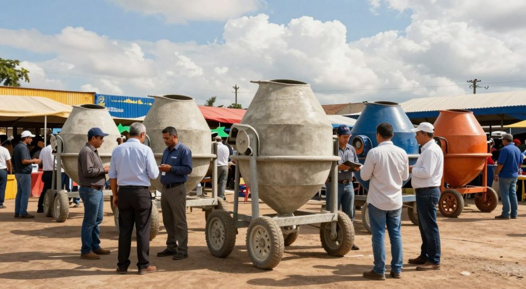 mercado de betoneiras no Brasil