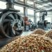 moinho triturador e alimentação irregular