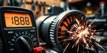 motor elétrico e corrente de partida