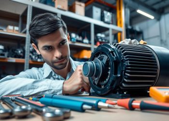 motor elétrico e decisão de troca