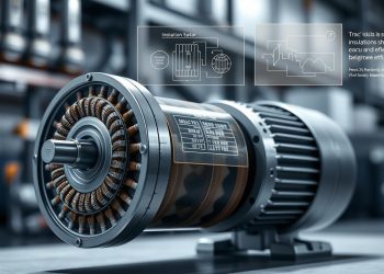 motor elétrico e isolamento