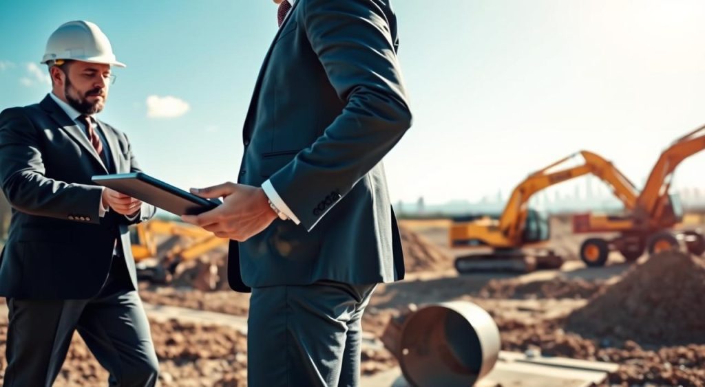 otimização de investimento em escavadeiras