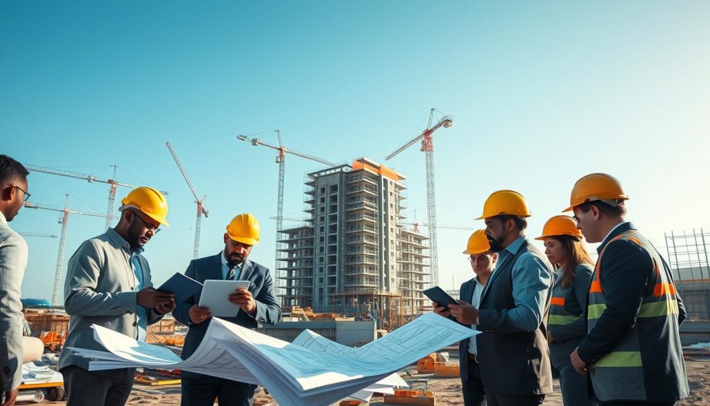 otimização de processos na construção civil