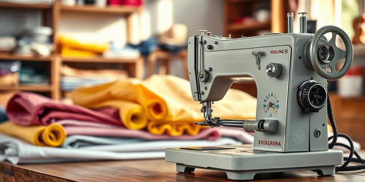 overlock usada e adaptação de tecidos