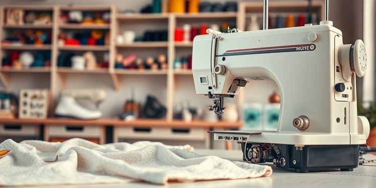overlock usada e ruído