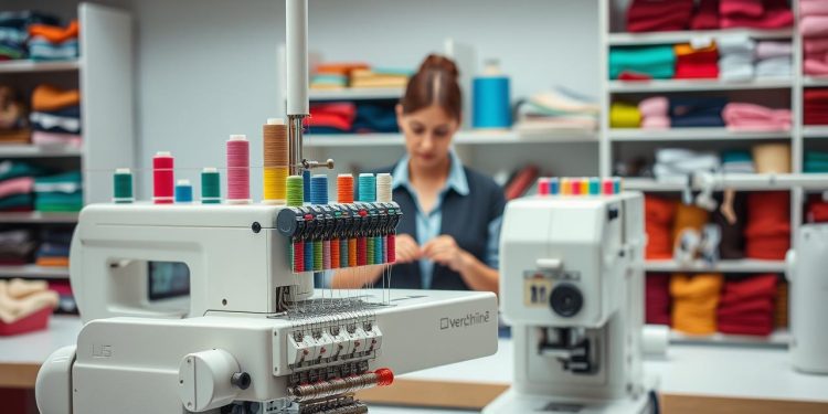overlock usada e variação de tensão