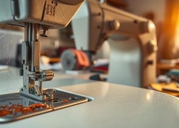 overlock usada e vibração