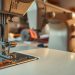 overlock usada e vibração