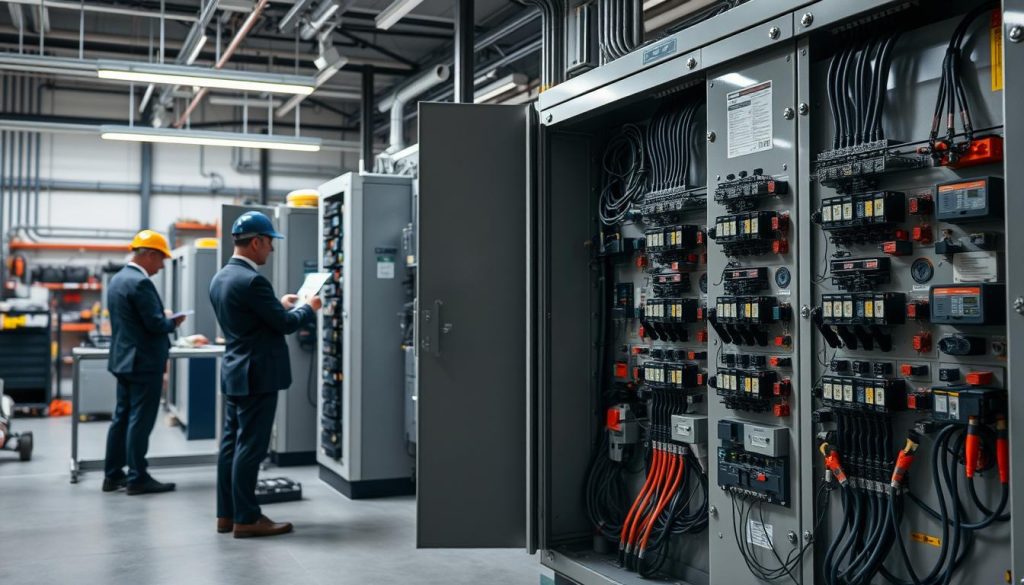 painel elétrico e limites práticos