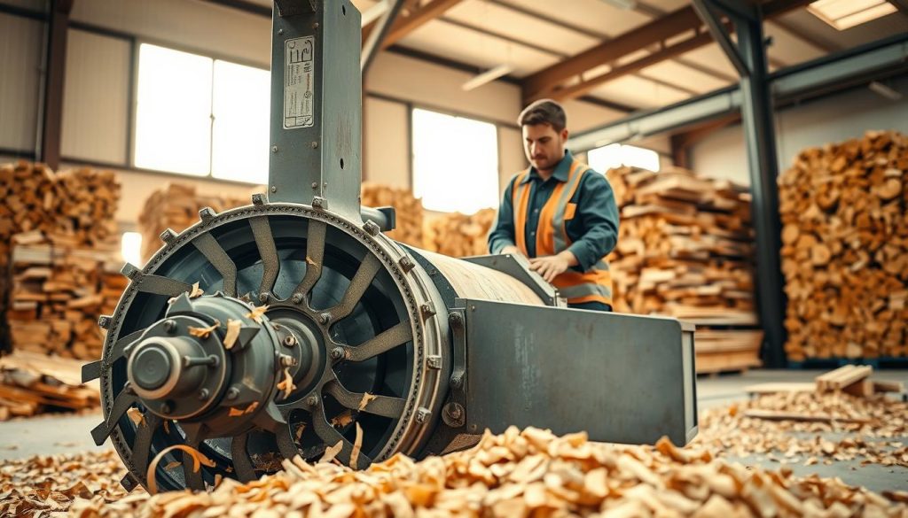 picador de madeira industrial