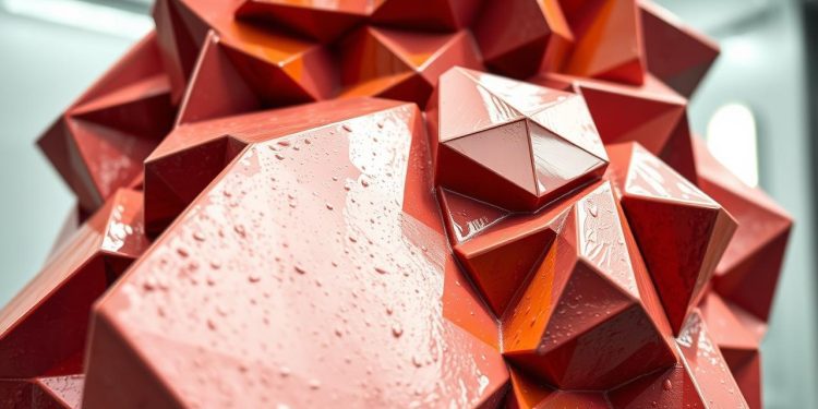 pintura eletrostática e geometria da peça