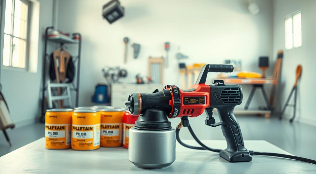 pistola de pintura elétrica
