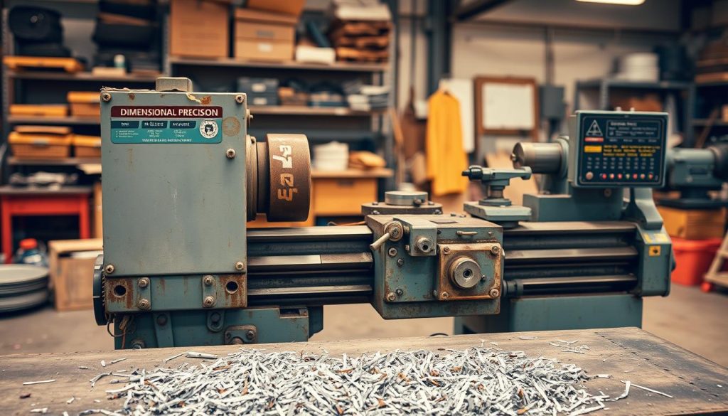 precisão dimensional torno CNC usado precisão dimensional torno CNC usado
