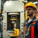prensa hidráulica ergonomia operação