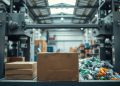prensa hidráulica para reciclagem