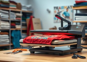 prensa térmica para camisetas
