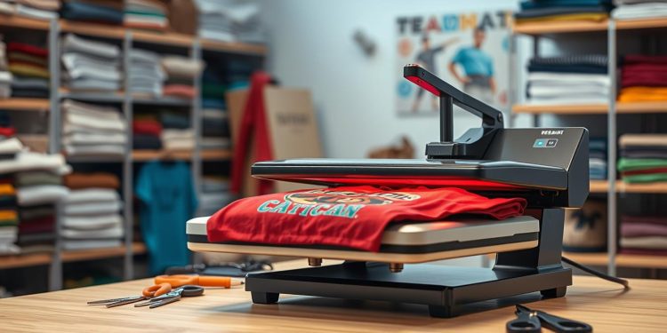 prensa térmica para camisetas