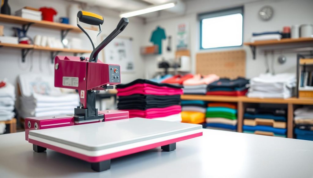 prensa térmica para camisetas